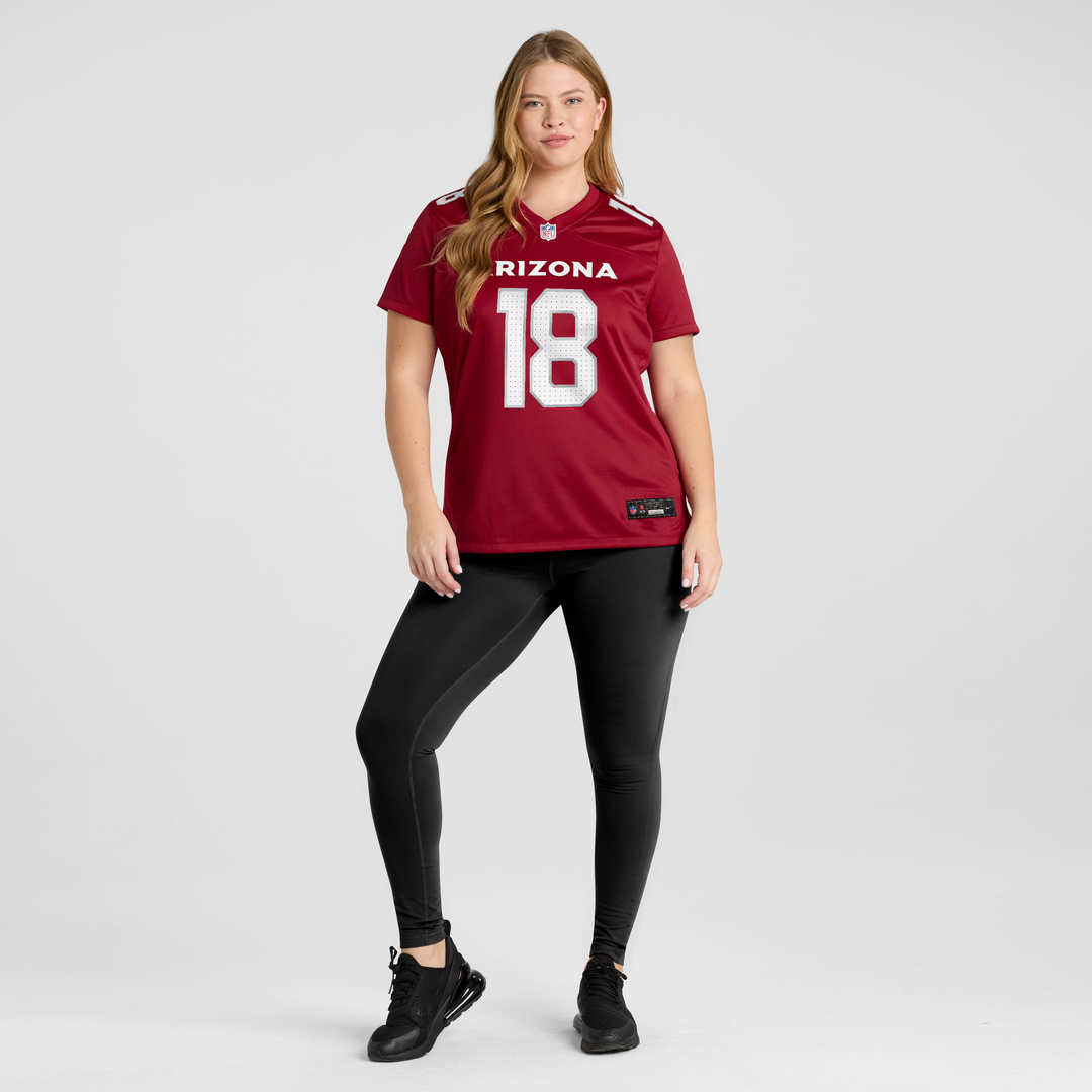 Marvin Harrison Jr. Arizona Cardinals Nike Women's  Player Game Official Jersey - Cardinal
