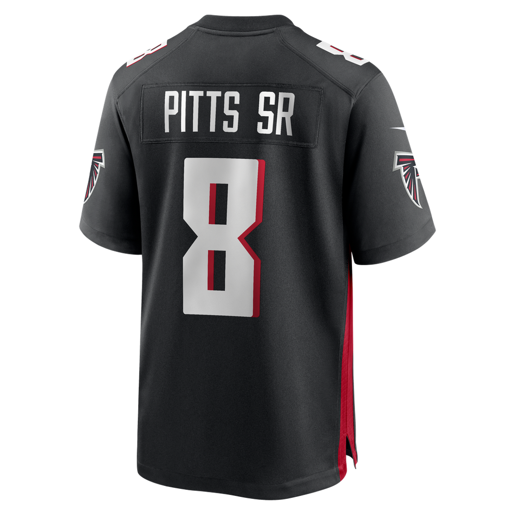 Kyle Pitts Sr. Atlanta Falcons Nike Team Game Jersey - Black