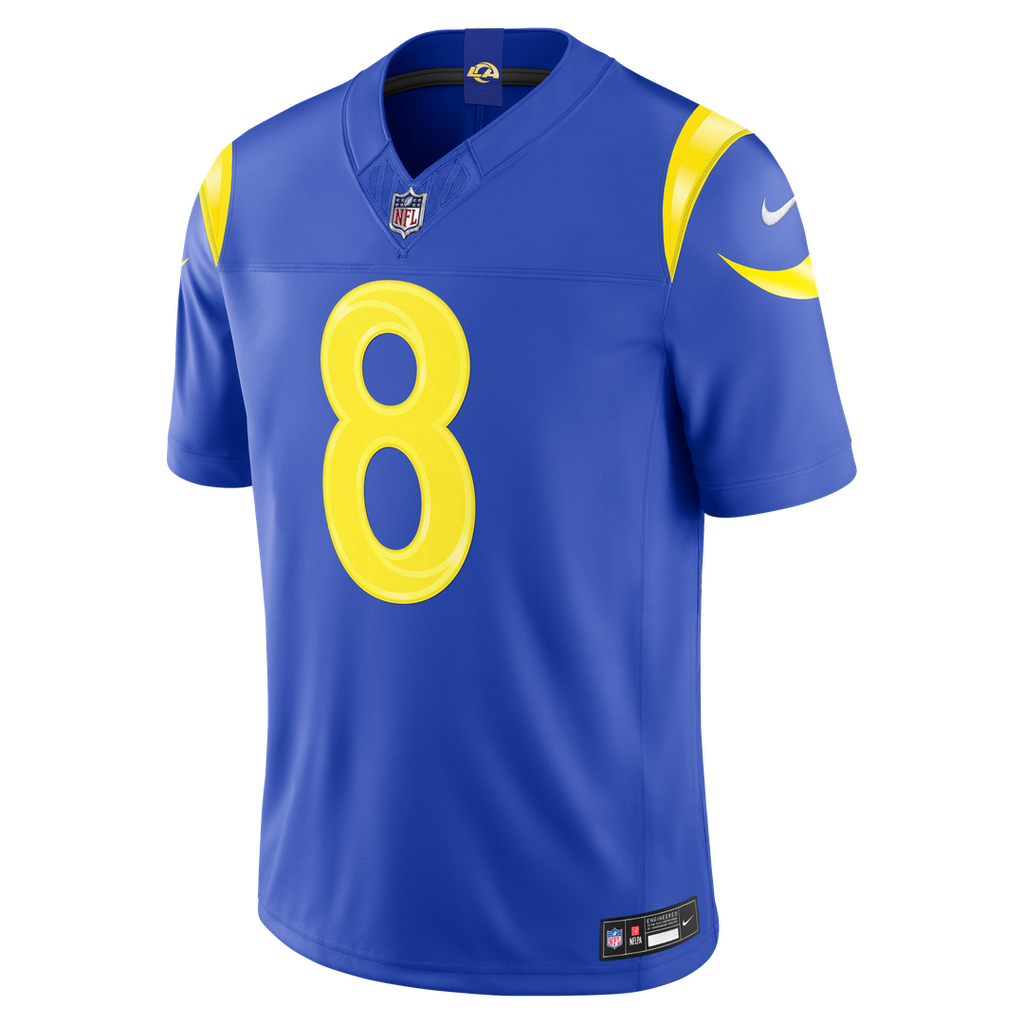 Jared Verse Los Angeles Rams Nike Vapor F.U.S.E. Stitched Limited Official Jersey - White