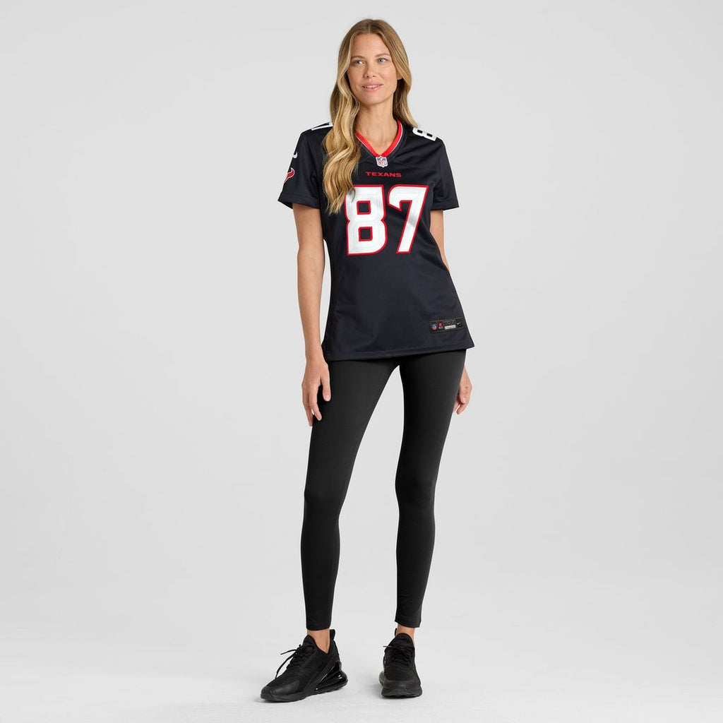 Cade Stover Houston Texans Nike Women's Game Official Jersey -  Navy