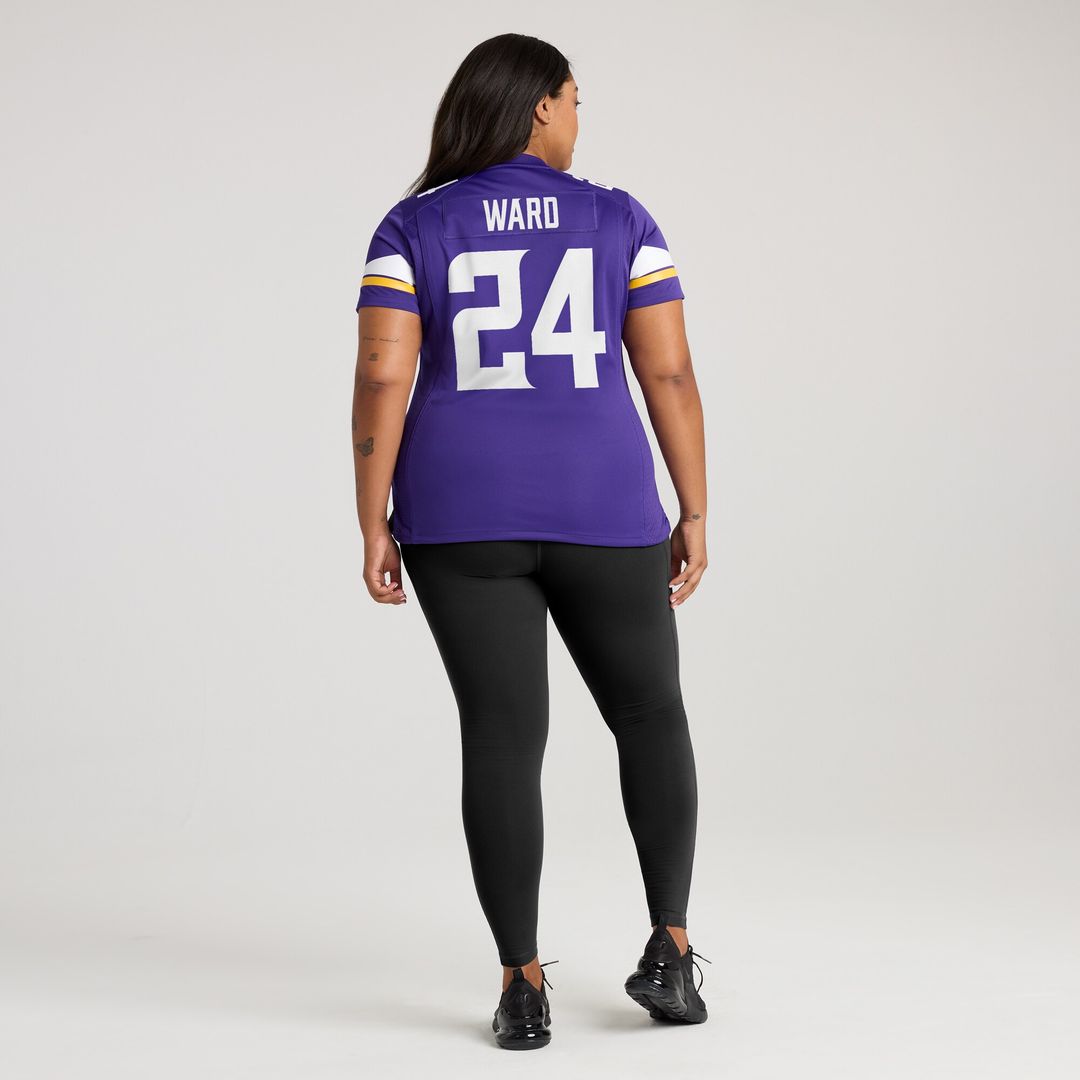 Jay Ward Minnesota Vikings Nike Women's Team Game Jersey - Purple
