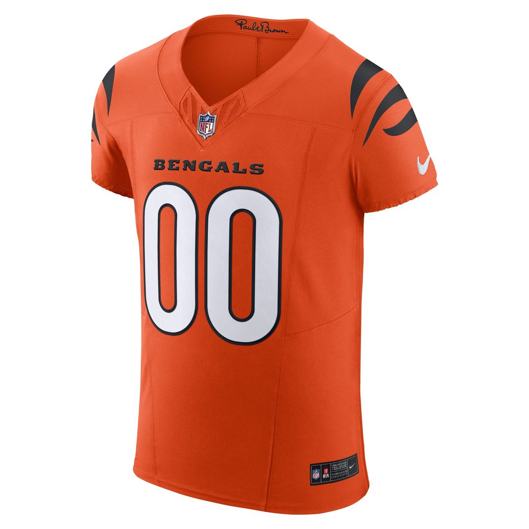 Cincinnati Bengals Nike Team Vapor F.U.S.E. Elite Custom Official Jersey -  Black