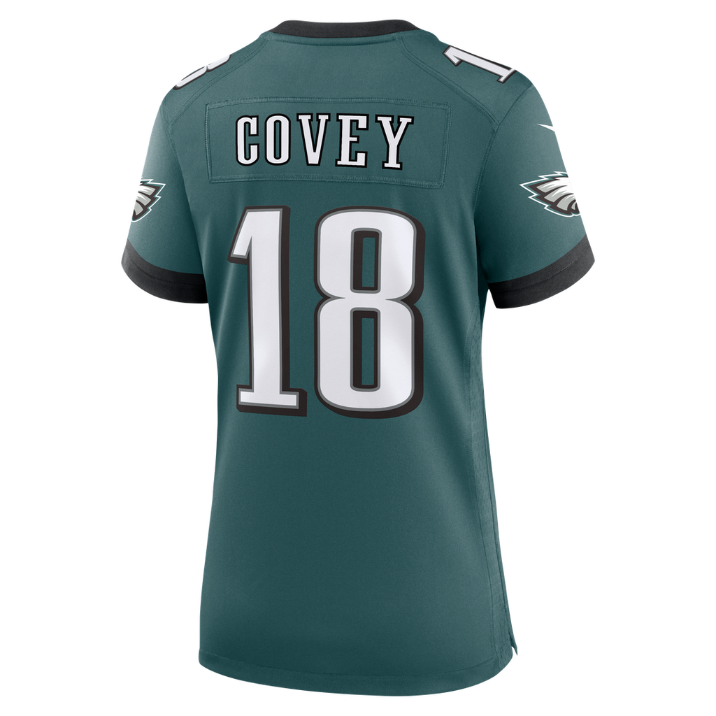 Britain Covey Philadelphia Eagles Nike Women's Team Game Jersey - Midnight Green