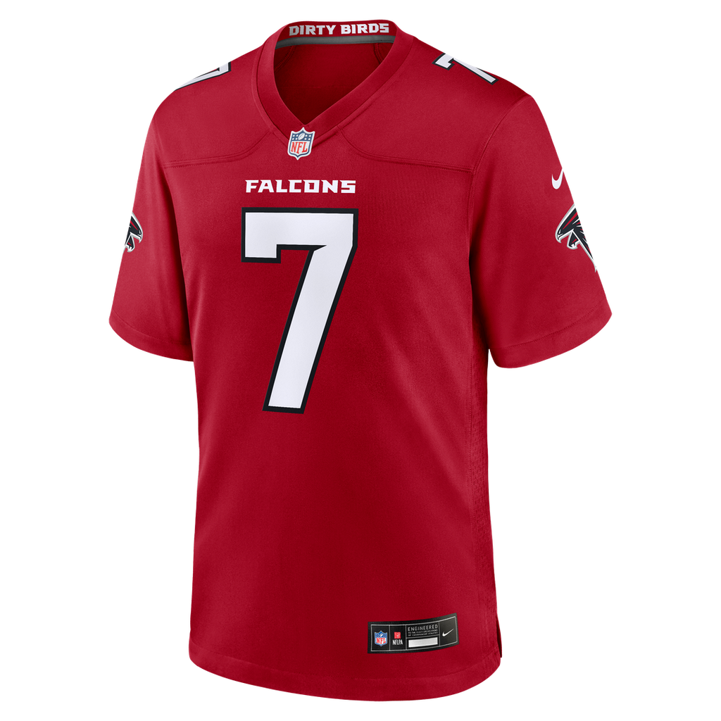 Bijan Robinson Atlanta Falcons Nike Game Official Jersey - Red