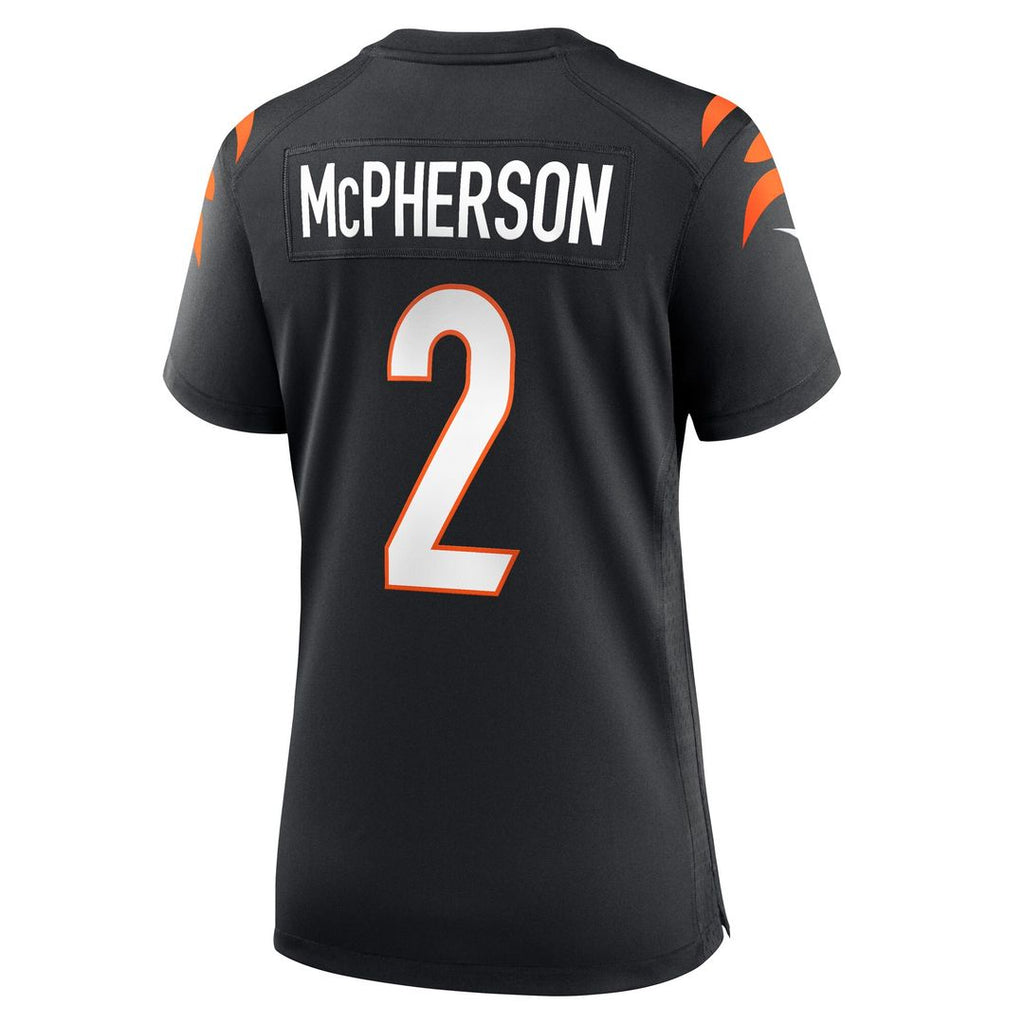 Evan McPherson Cincinnati Bengals Nike Women's Game Official Jersey - Black