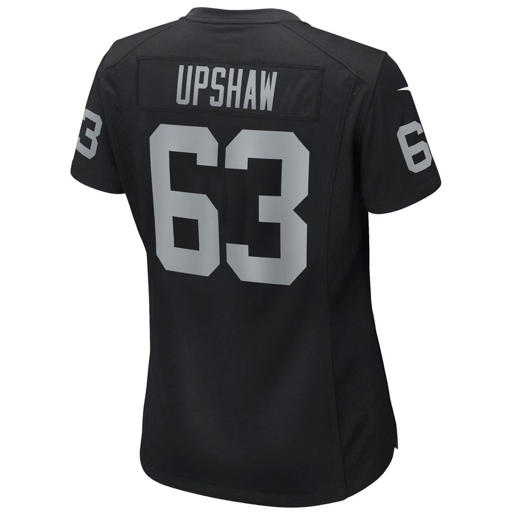 Gene Upshaw Las Vegas Raiders Nike Women's Game Retired Player Official Jersey - Black