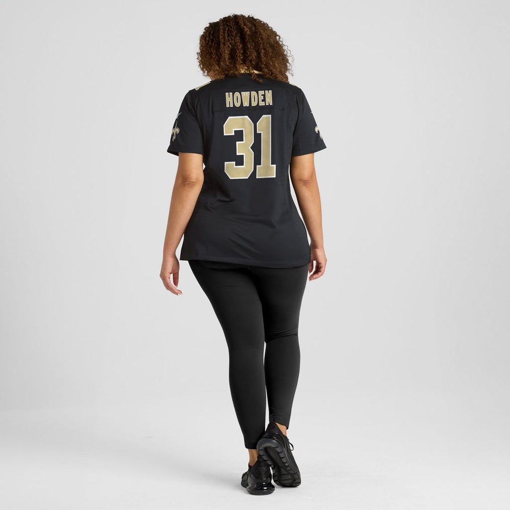 Jordan Howden New Orleans Saints Nike Women's Team Game Official Jersey -  Black