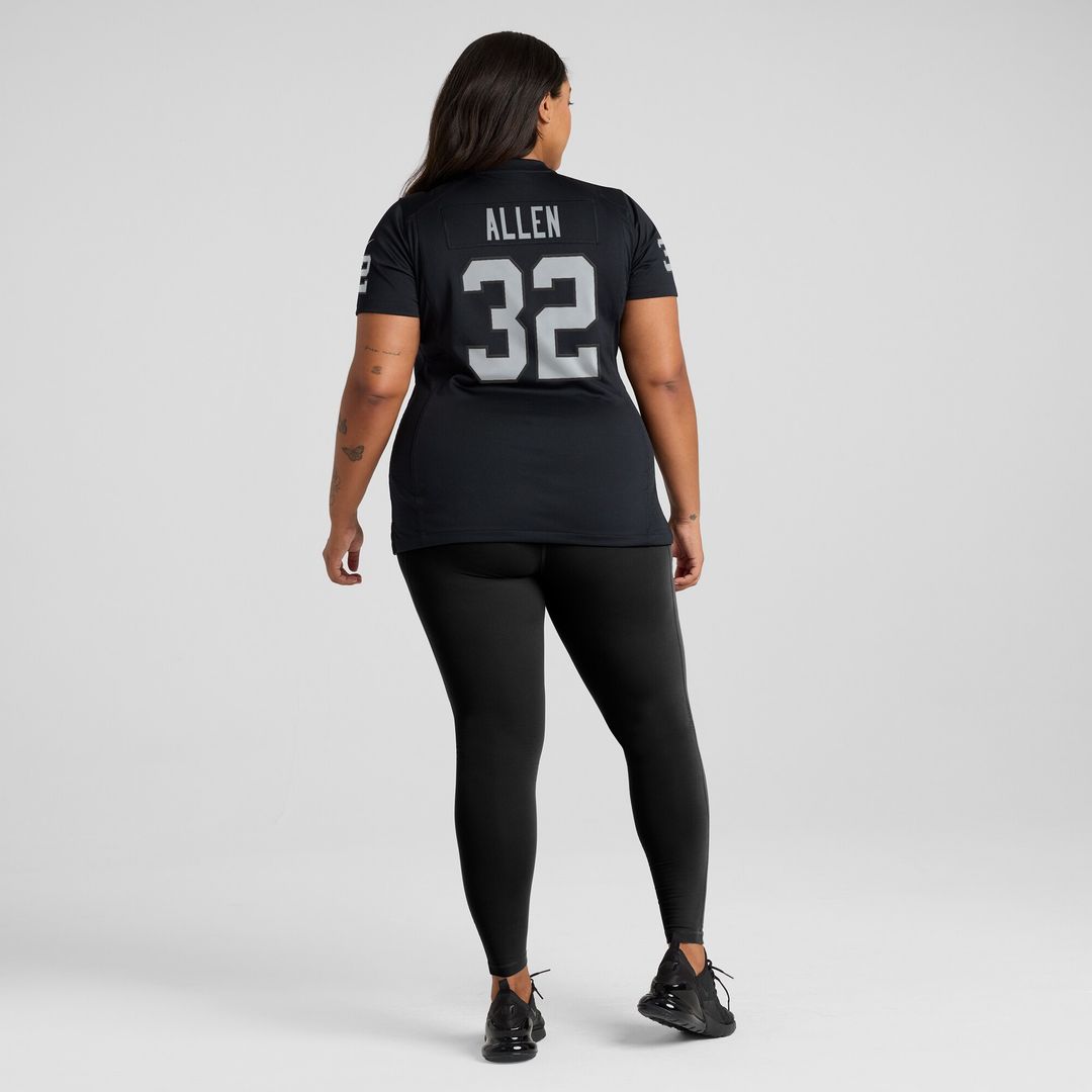 Marcus Allen Las Vegas Raiders Nike Women's Game Retired Player Official Jersey - Black