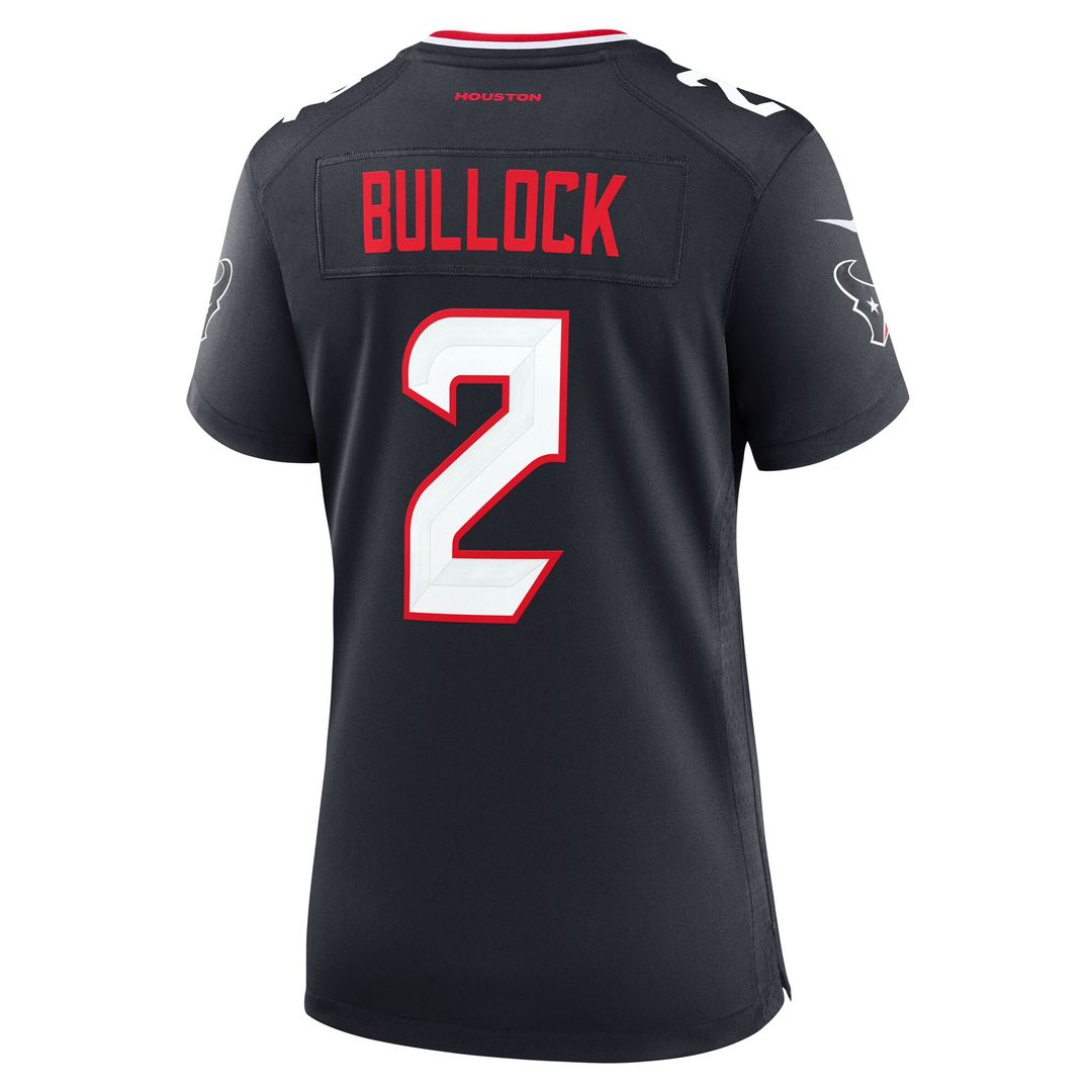 Calen Bullock Houston Texans Nike Women's Team Game Jersey - Navy
