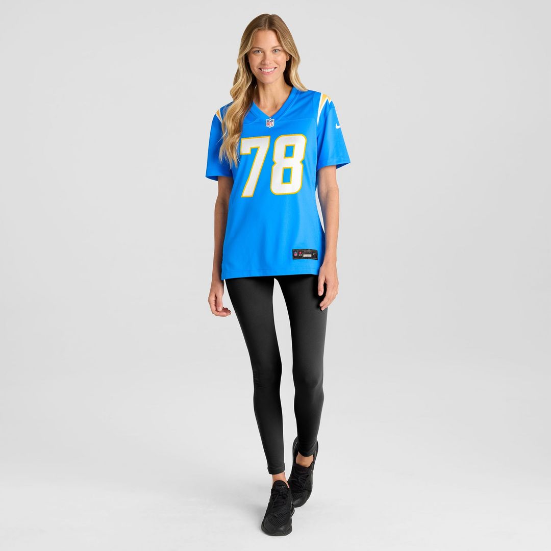 Andre James Los Angeles Chargers Nike Women's Team Game Jersey - Powder Blue