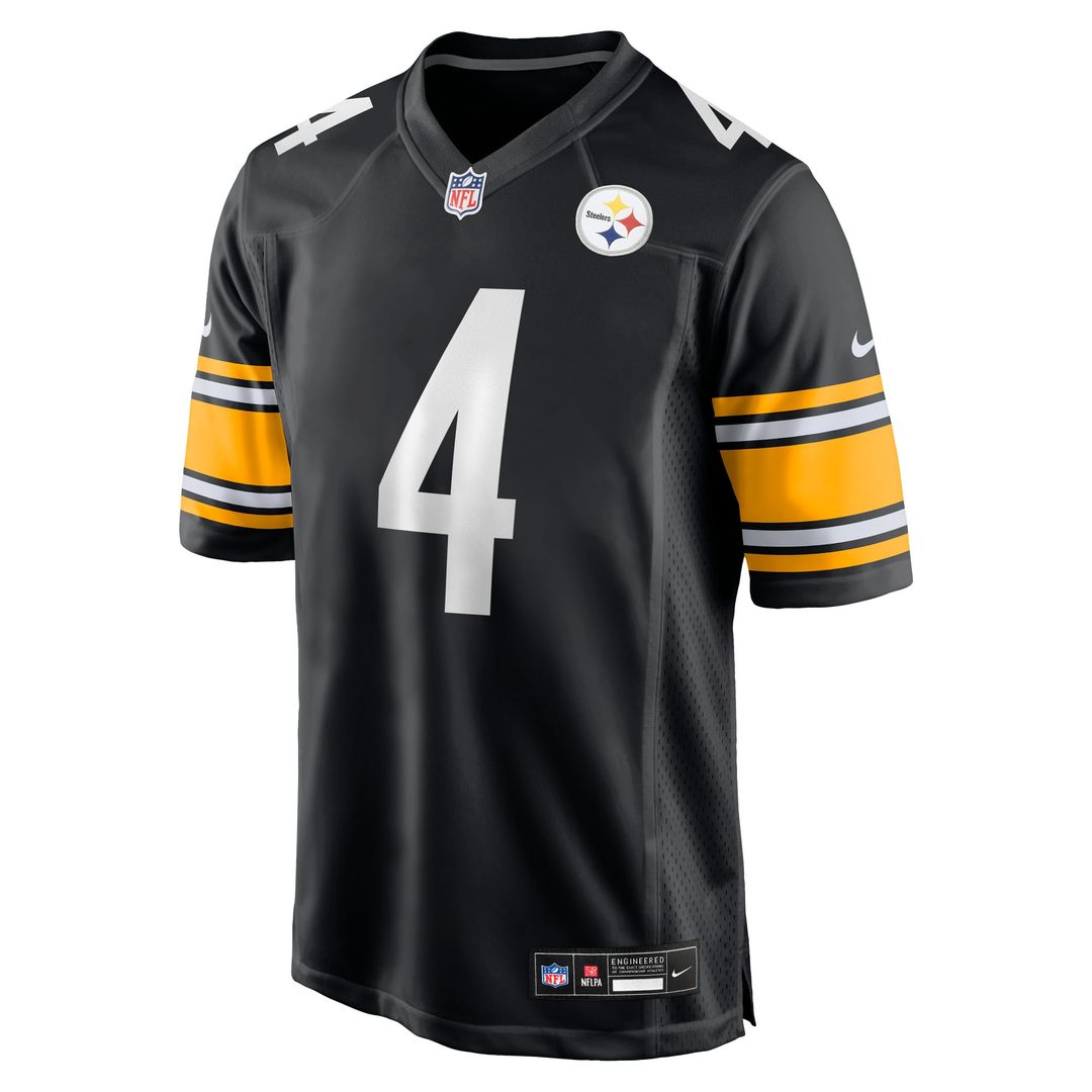 DK Metcalf Pittsburgh Steelers Nike Youth Game Official Jersey - Black