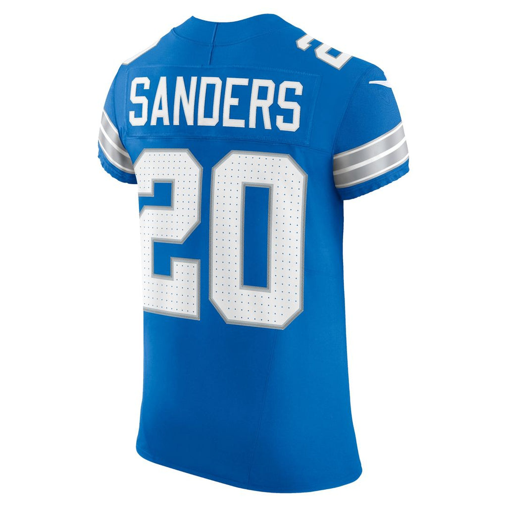 Barry Sanders Detroit Lions Nike Vapor F.U.S.E. Elite Jersey - Blue