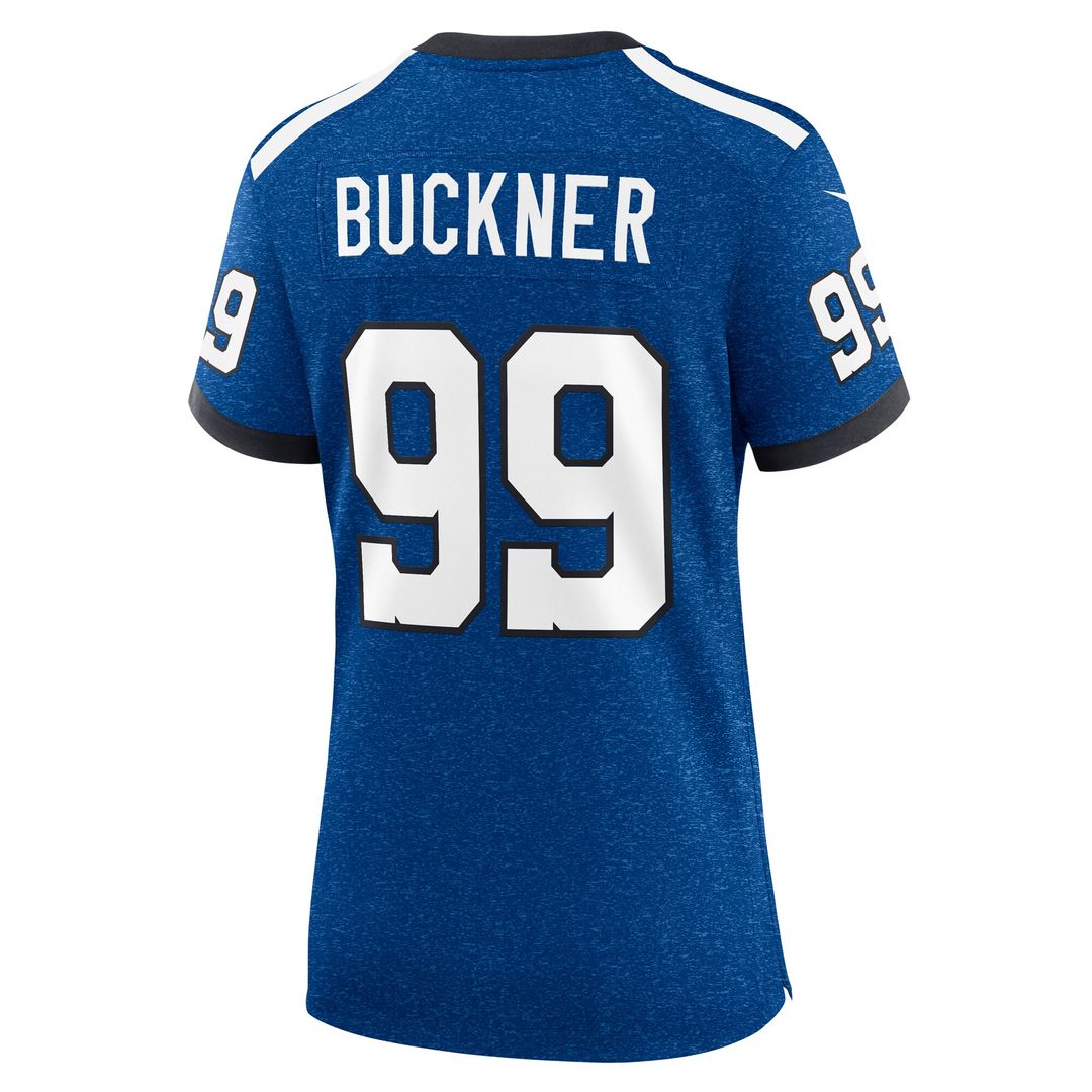 DeForest Buckner Indianapolis Colts Nike Women's Indiana Nights Alternate Game Official Jersey - Royal