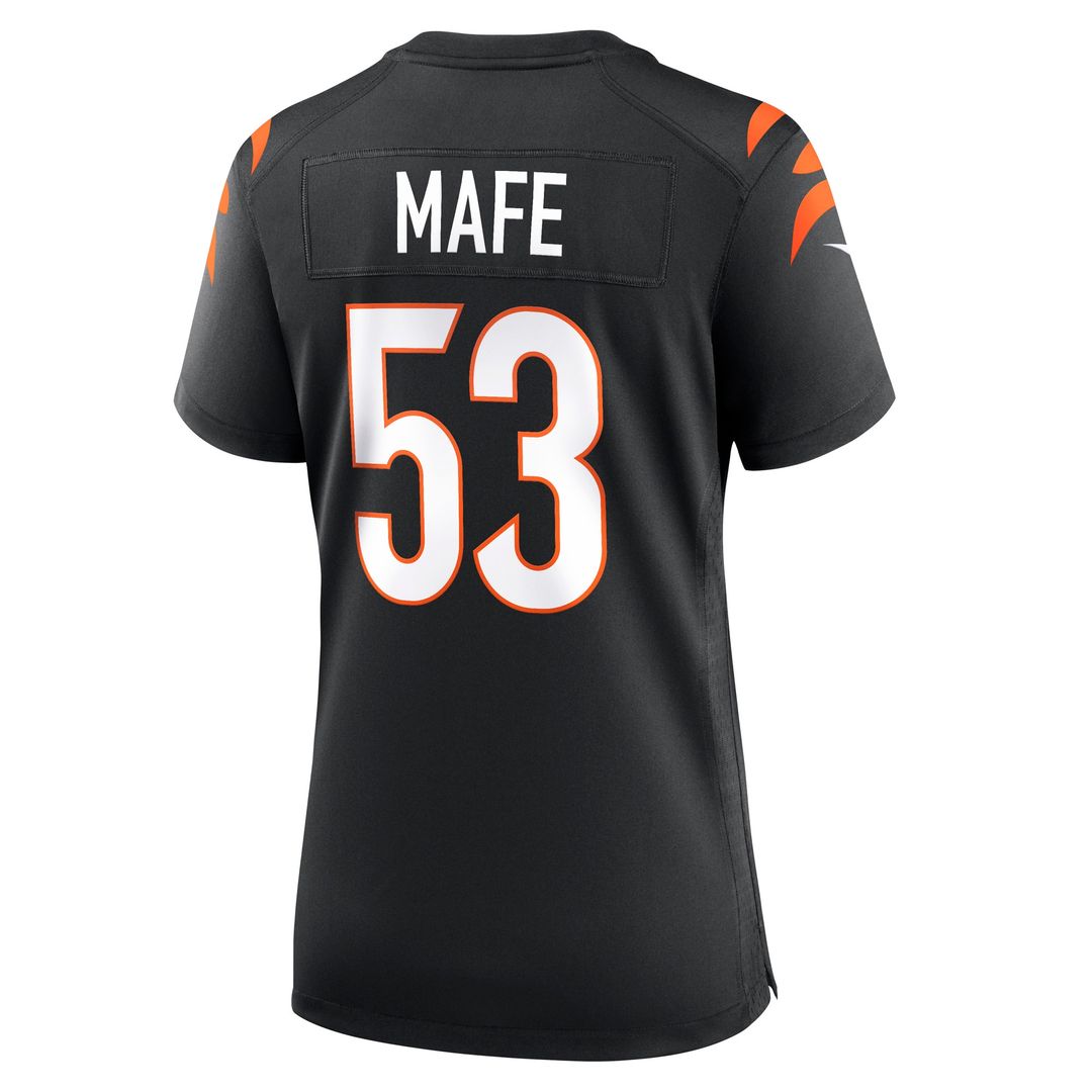 Boye Mafe Cincinnati Bengals Nike Women's Team Game Jersey - Black
