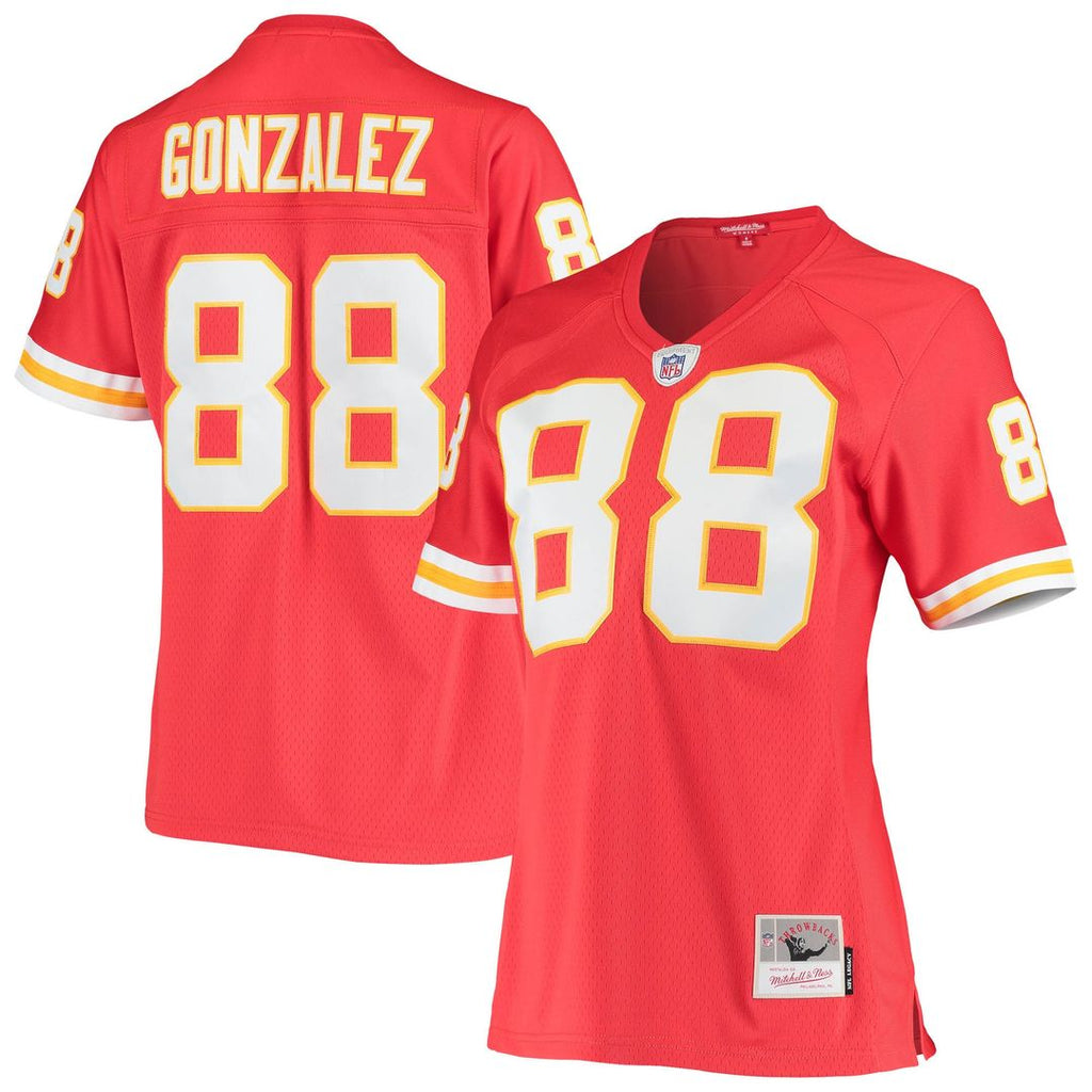 Tony Gonzalez Kansas City Chiefs Mitchell & Ness Women's Legacy Replica Team Official Jersey - Red