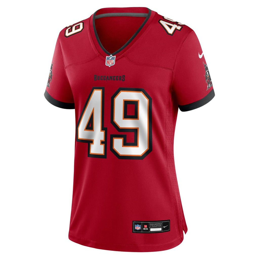 Owen Wright Tampa Bay Buccaneers Nike Women's Team Game Jersey - Red
