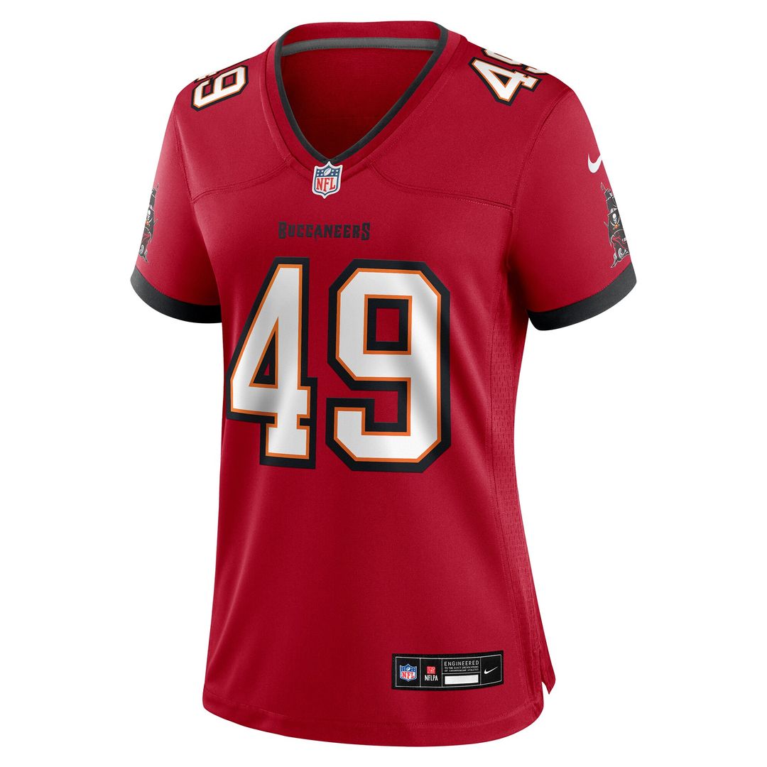 Owen Wright Tampa Bay Buccaneers Nike Women's Team Game Jersey - Red