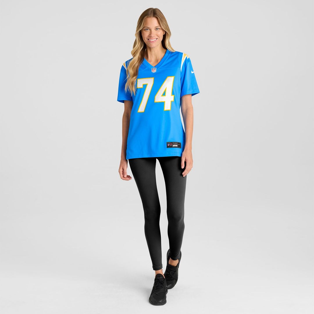 Austin Deculus Los Angeles Chargers Nike Women's Team Game Official Jersey -  Powder Blue