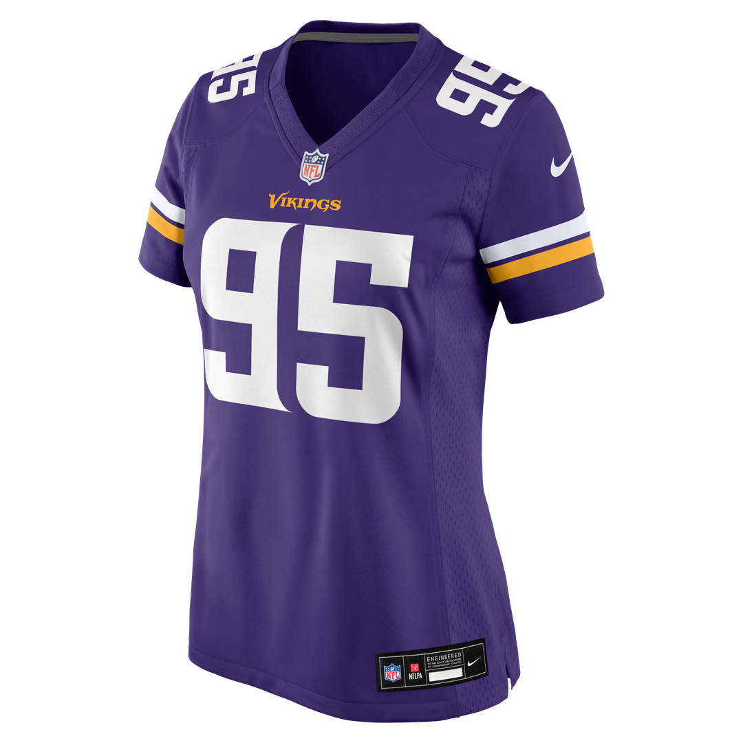 Caleb Banks Minnesota Vikings Nike Women's Team Game Official Jersey -  Purple