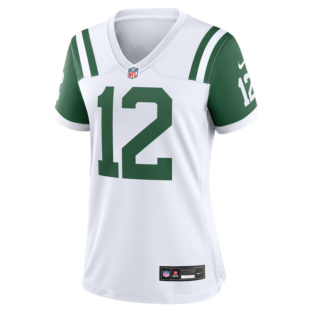 Joe Namath New York Jets Nike Women's Retired Player Alternate Game Official Jersey - Legacy Black