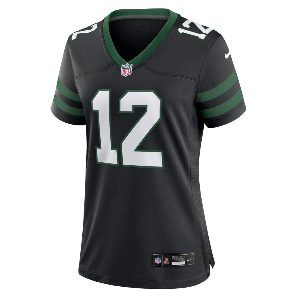 Joe Namath New York Jets Nike Women's Retired Player Alternate Game Official Jersey - Legacy Black