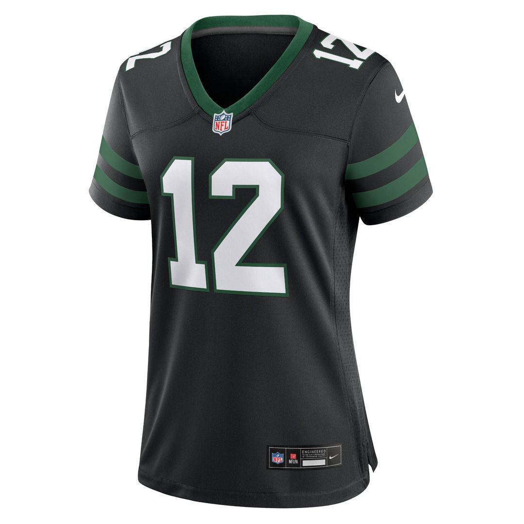 Joe Namath New York Jets Nike Women's Retired Player Alternate Game Official Jersey - Legacy Black