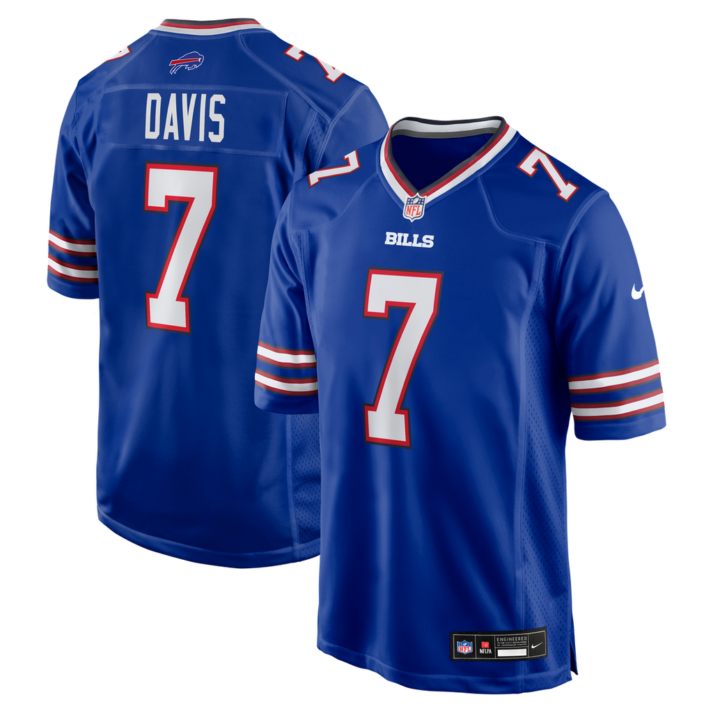Ray Davis Buffalo Bills Nike Team Game Official Jersey -  Royal