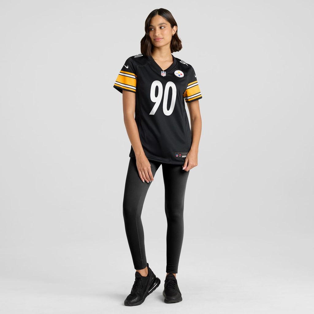 T.J. Watt Pittsburgh Steelers Nike Women's Game Official Jersey - Black