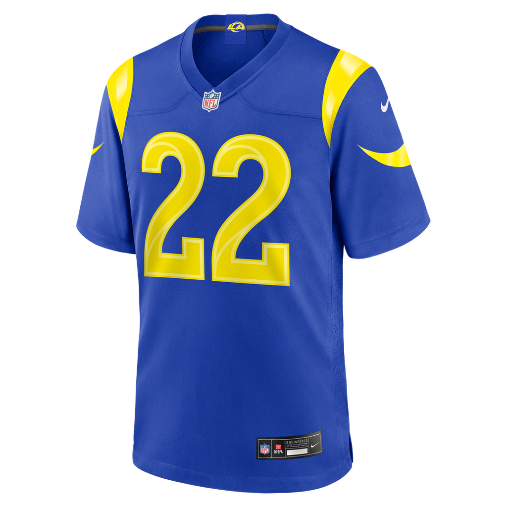 Trent McDuffie Los Angeles Rams Nike Team Game Player Official Jersey - Royal