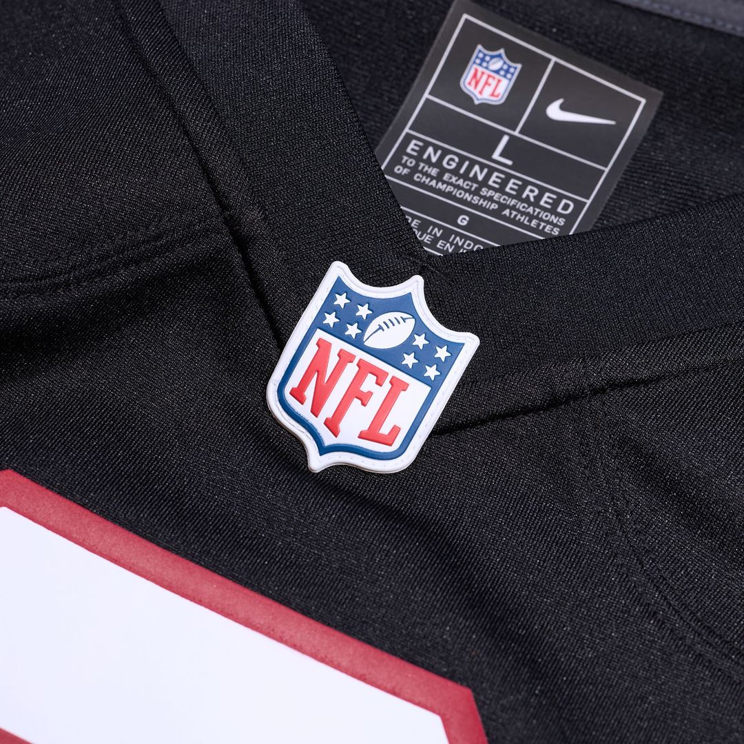 Bijan Robinson Atlanta Falcons Nike  Throwback Game Official Jersey - Black