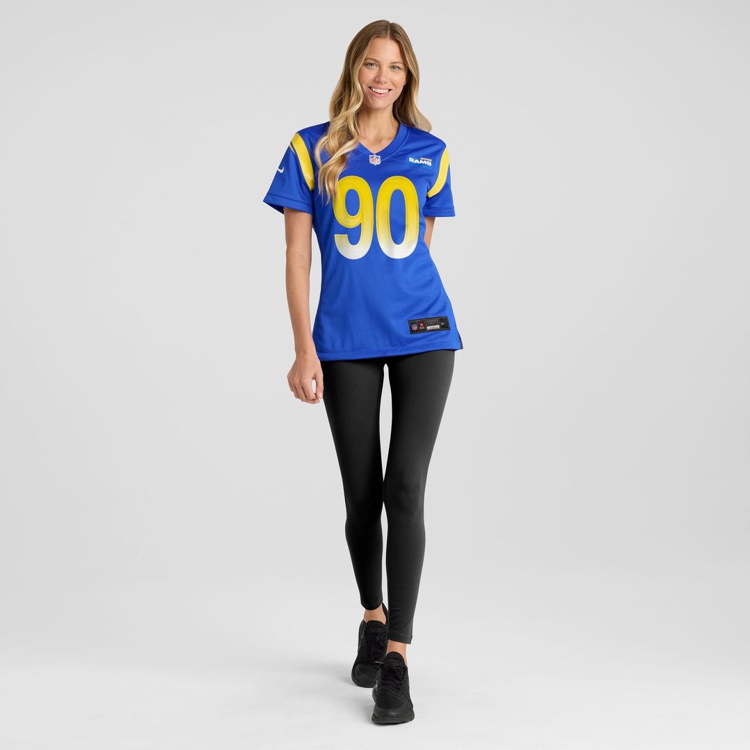 Tyler Davis Los Angeles Rams Nike Women's Game Jersey - Royal