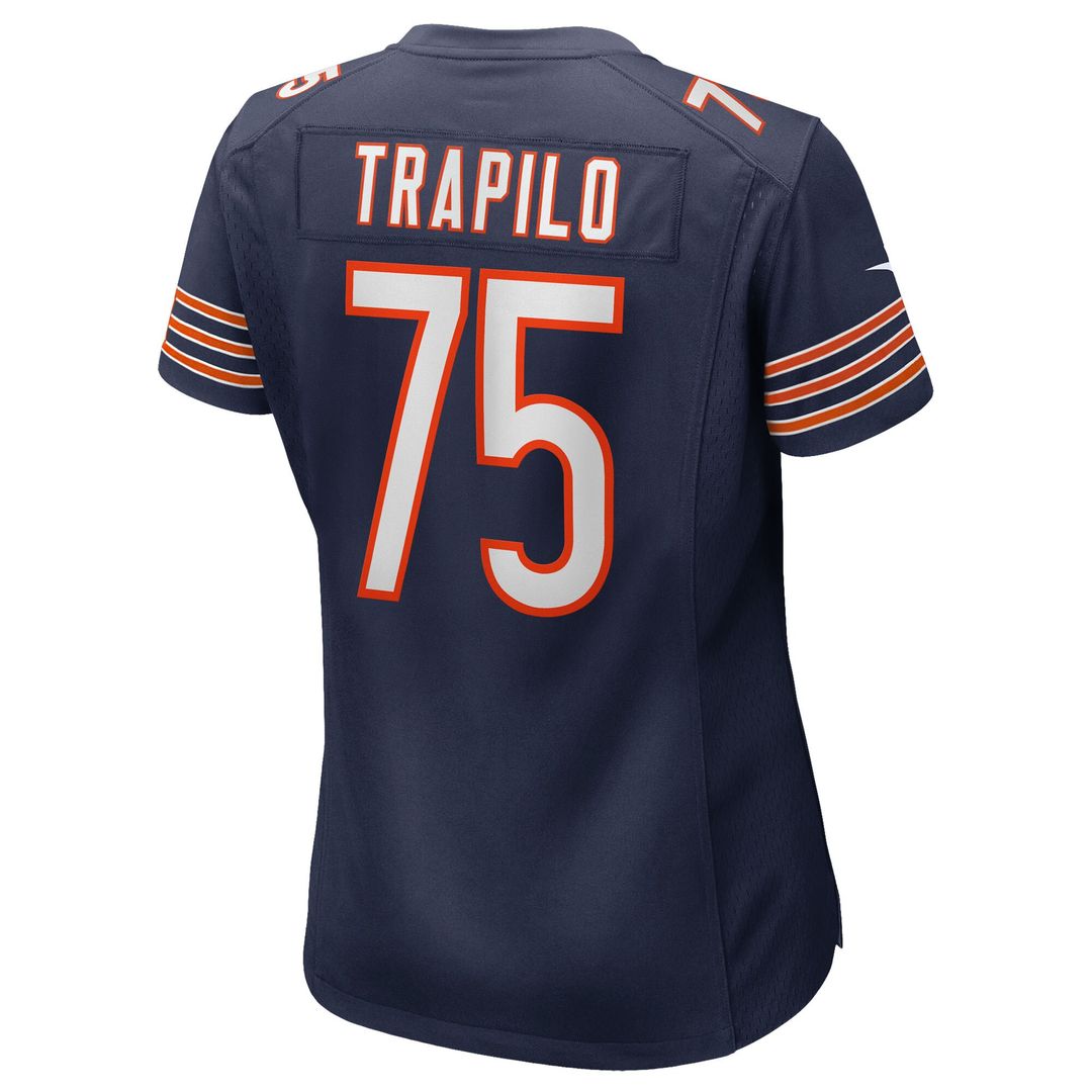 Ozzy Trapilo Chicago Bears Nike Women's Team Game Jersey - Navy