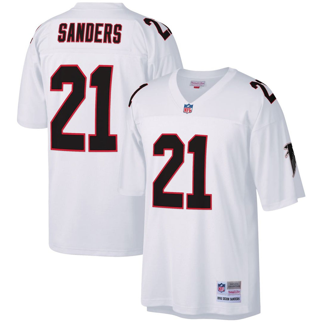 Deion Sanders Atlanta Falcons Mitchell & Ness Legacy Replica Official Jersey - White