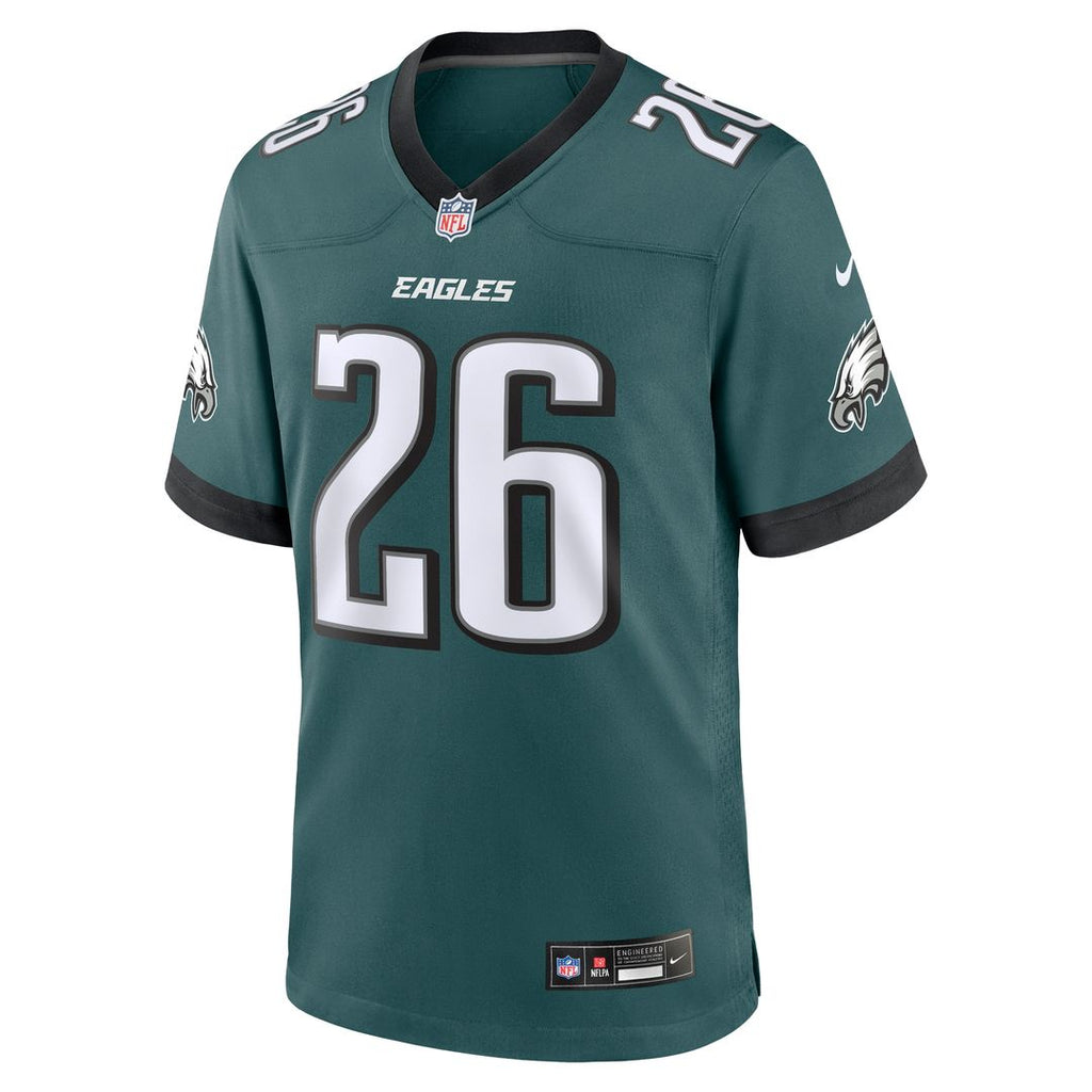 Saquon Barkley Philadelphia Eagles Nike Alternate Game Official Jersey -  Black