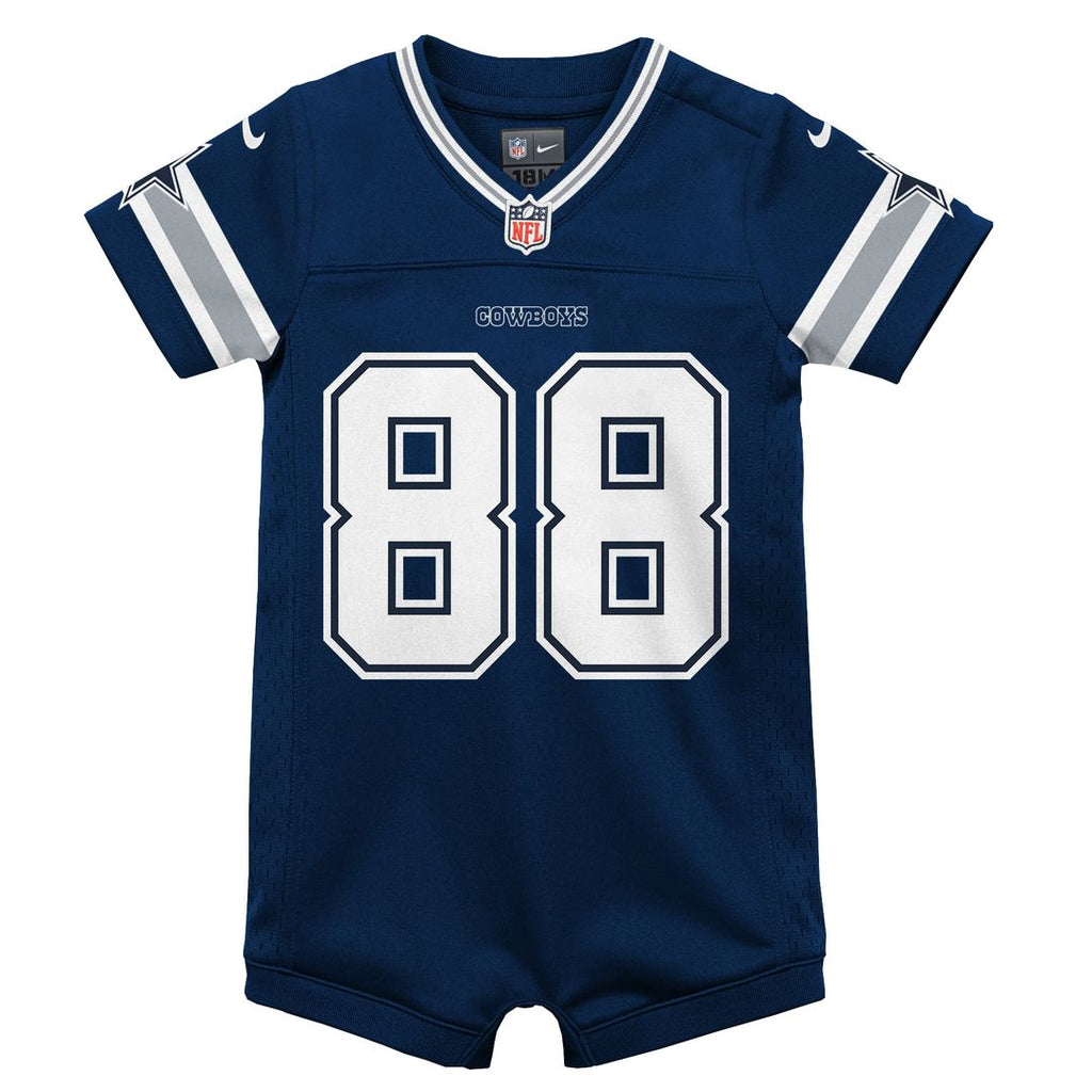 CeeDee Lamb Dallas Cowboys Nike Infant Game Official Jersey Romper - Navy