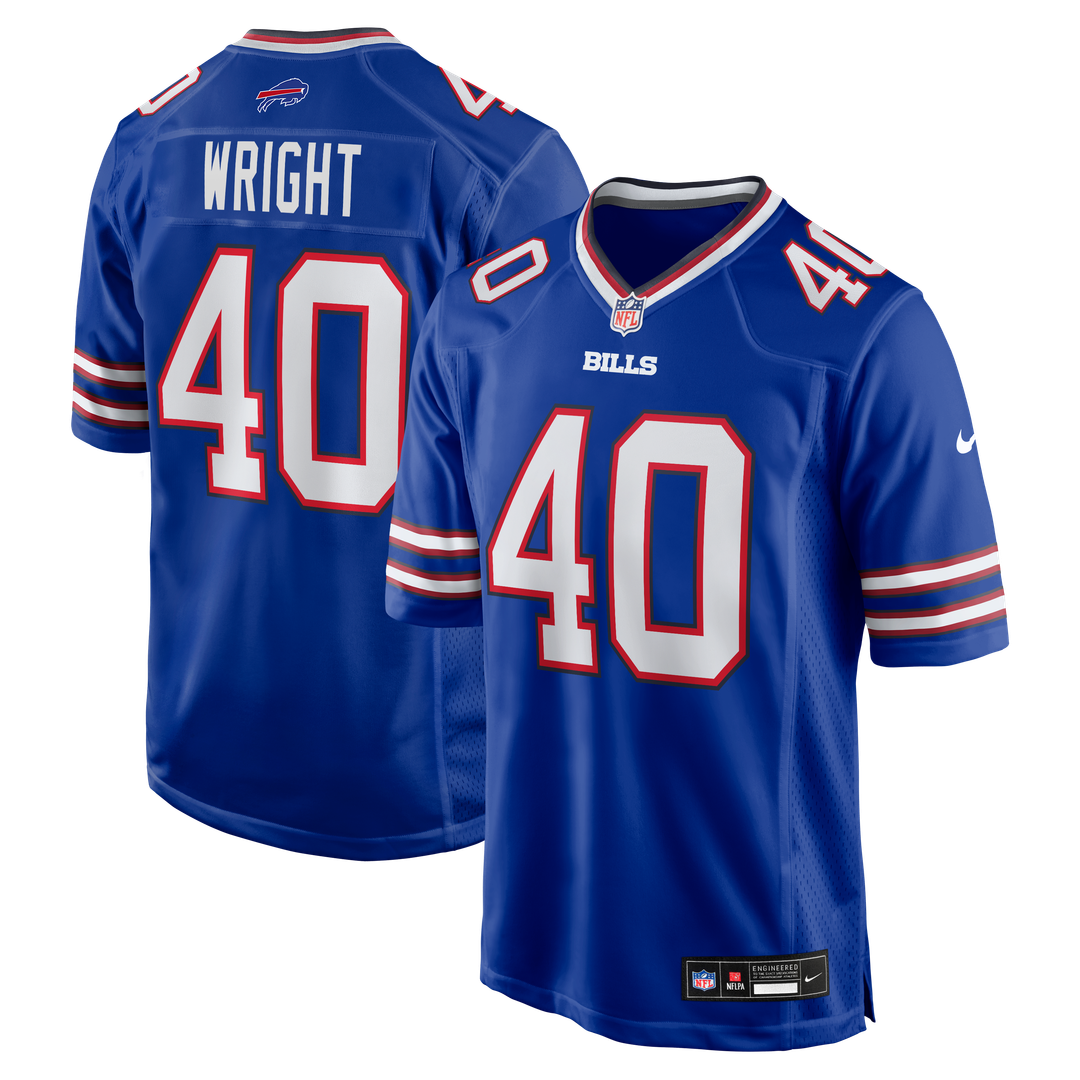 Matthew Wright Buffalo Bills Nike Team Game Jersey - Royal