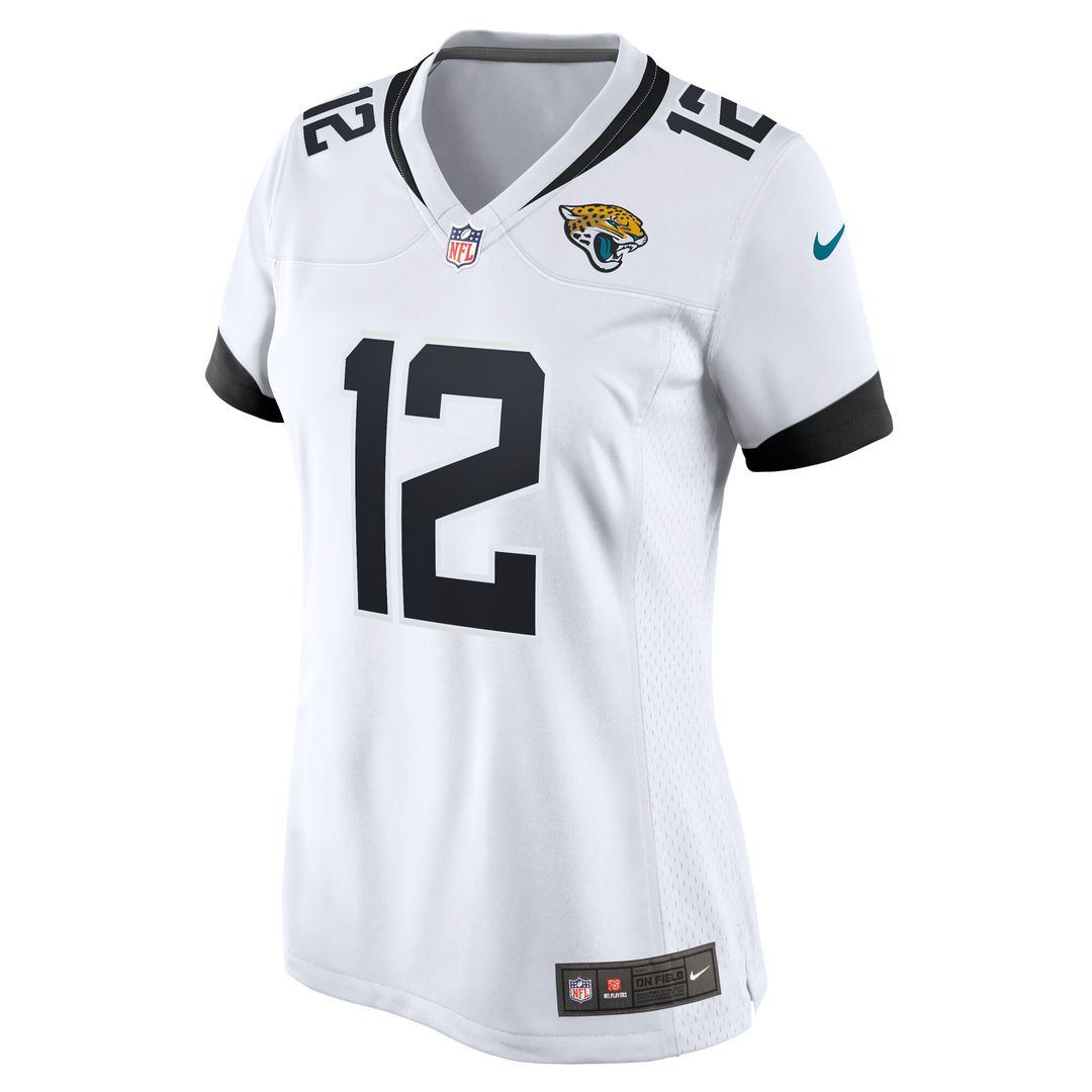 Travis Hunter Jacksonville Jaguars Nike Women's Game Jersey - White
