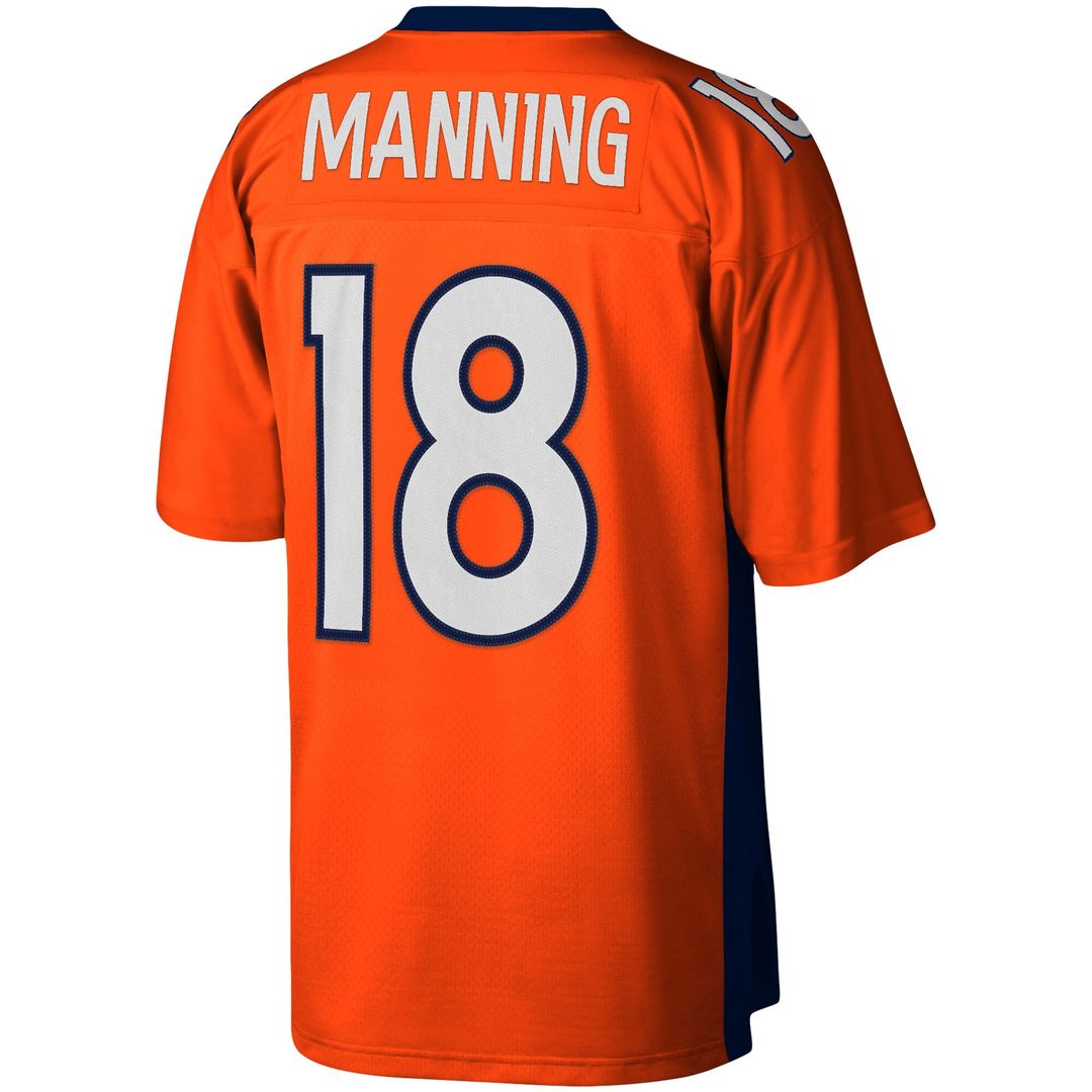 Peyton Manning Denver Broncos Mitchell & Ness Legacy Replica Official Jersey - Orange