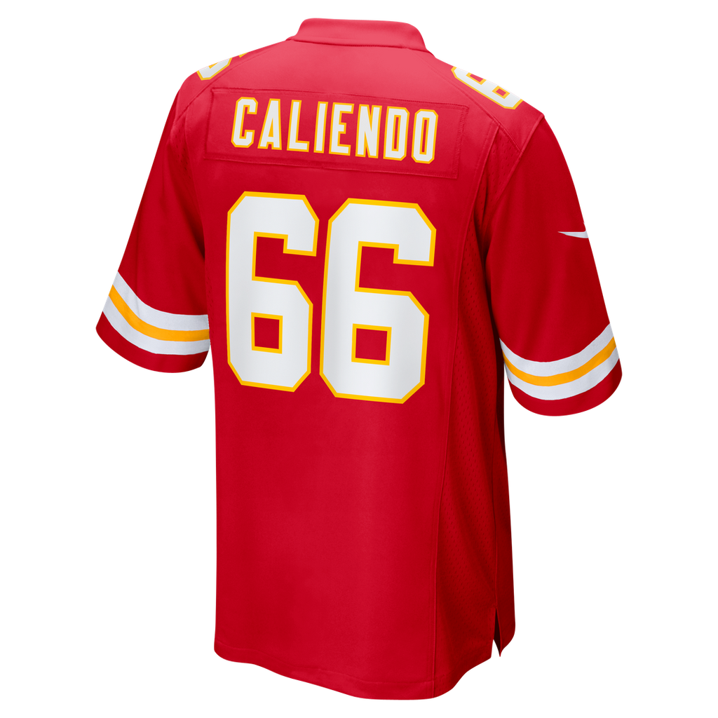 Mike Caliendo Kansas City Chiefs Nike Game Player Official Jersey - Red