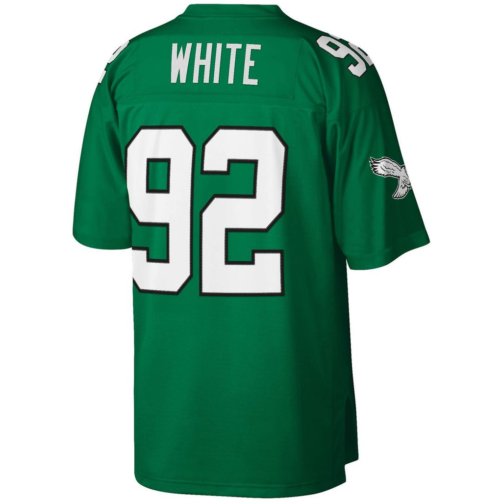 Reggie White Philadelphia Eagles Mitchell & Ness Legacy Replica Official Jersey - Kelly Green