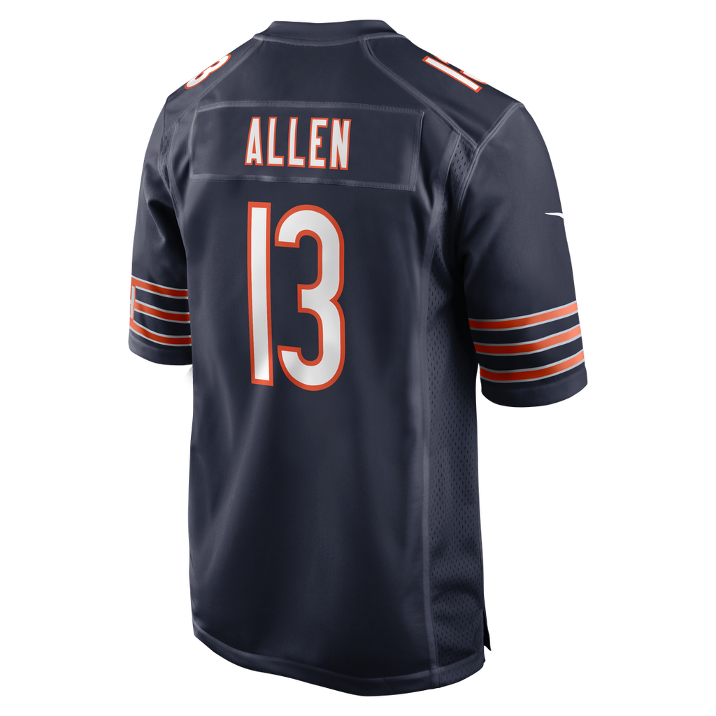 Keenan Allen Chicago Bears Nike Team Game Official Jersey -  Navy