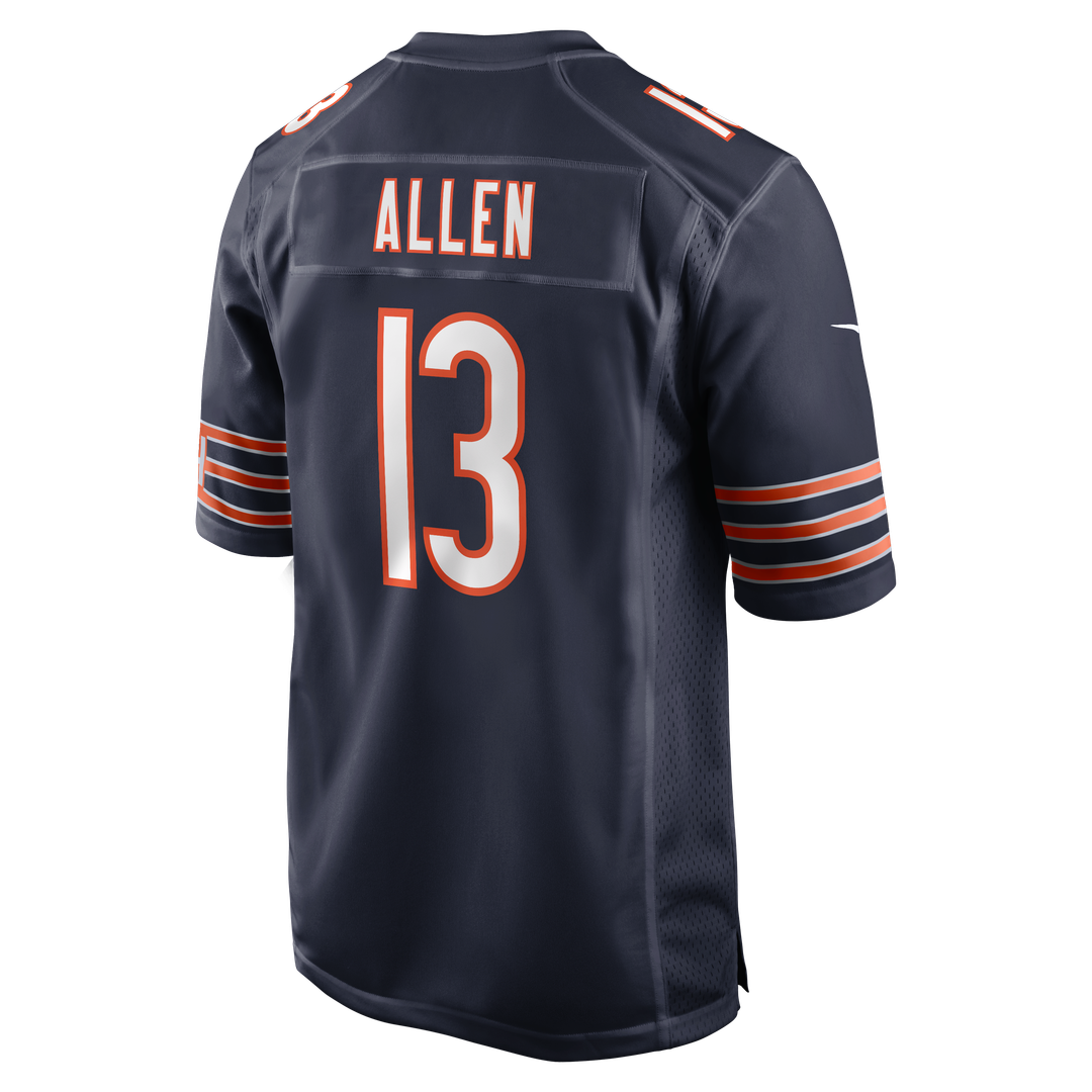 Keenan Allen Chicago Bears Nike Team Game Official Jersey -  Navy