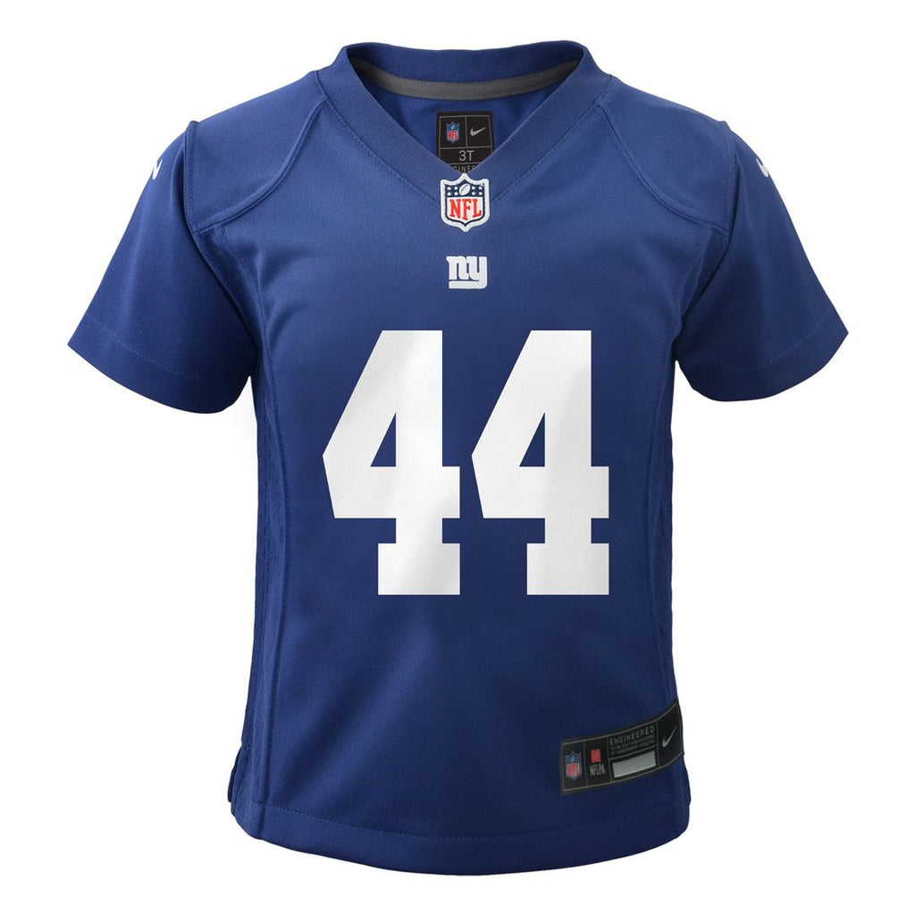 Cam Skattebo New York Giants Nike Toddler Team Game Official Jersey - Royal
