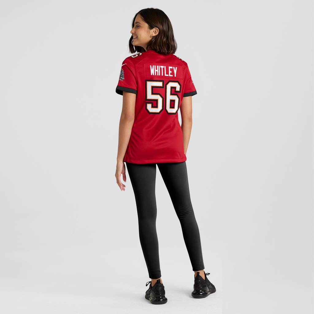 Benton Whitley Tampa Bay Buccaneers Nike Women's Team Game Official Jersey -  Red