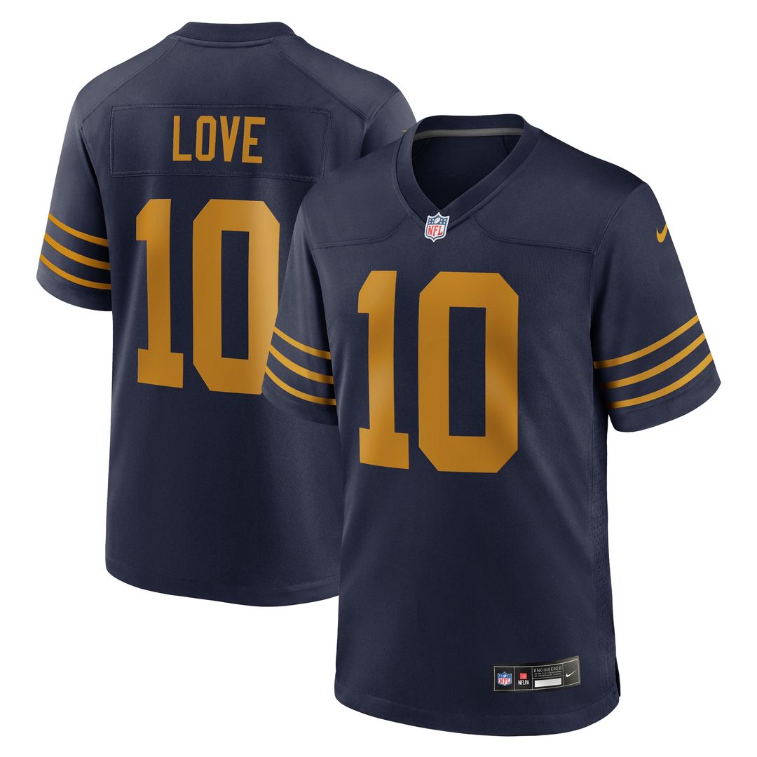 Jordan Love Green Bay Packers Nike Player Game Official Jersey - Green