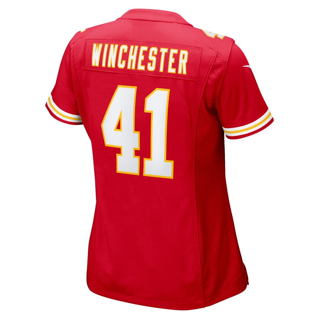 James Winchester Kansas City Chiefs Nike Women's Game Official Jersey - Red