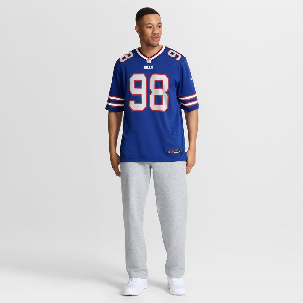 T.J. Sanders Buffalo Bills Nike Team Game Jersey - Royal
