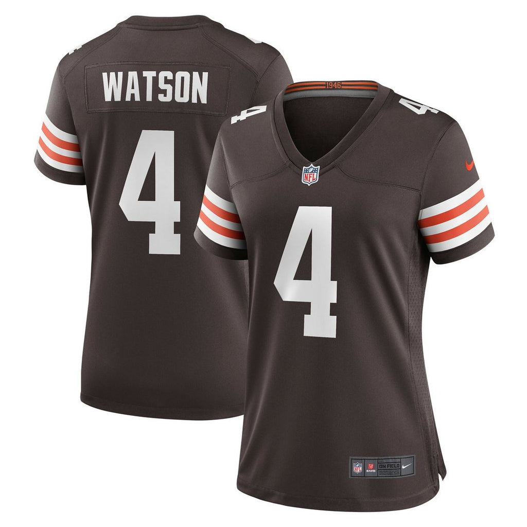 Deshaun Watson Cleveland Browns Nike Women's Player Official Jersey - Brown