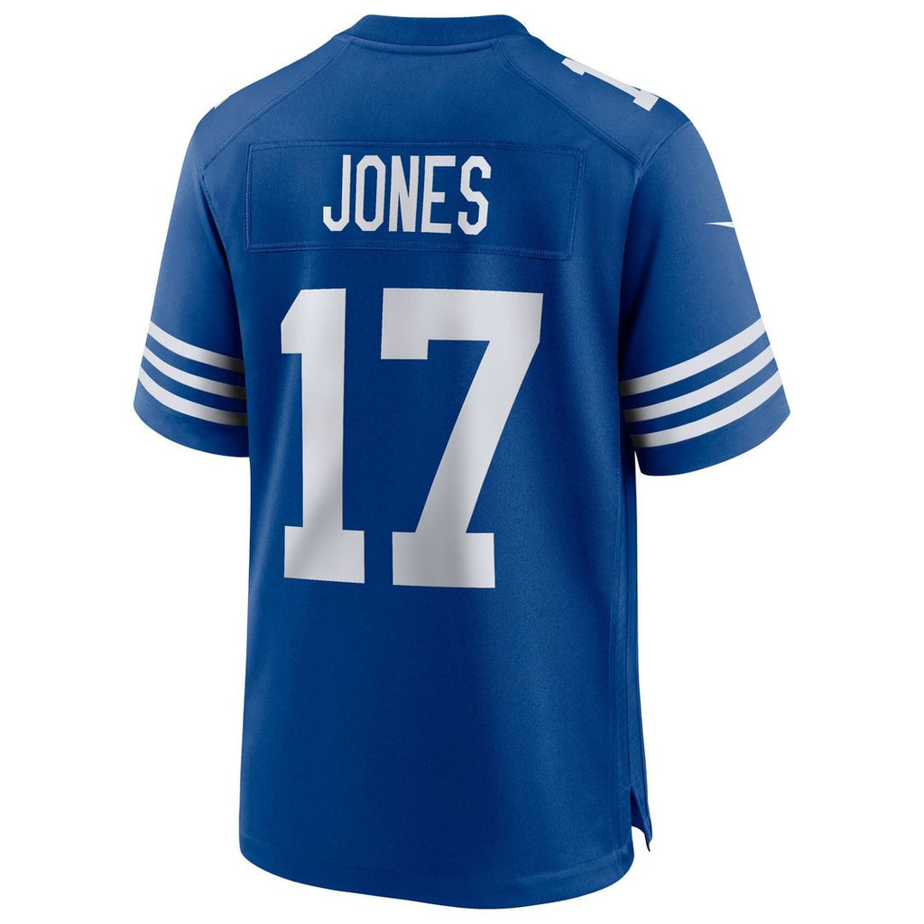 Daniel Jones Indianapolis Colts Nike Alternate 2 Indiana Nights Game Jersey - Heather Royal