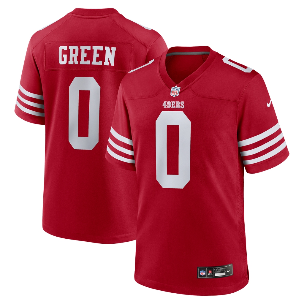 Renardo Green San Francisco 49ers Nike Game Jersey - Scarlet